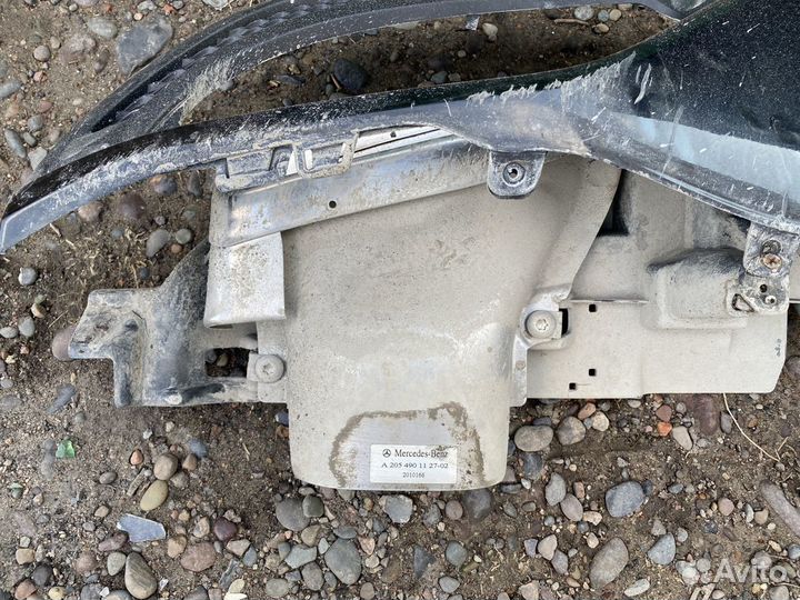 Насадки на глушитель Mercedes W205 AMG