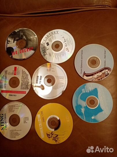 CD диски без коробок и полиграфии