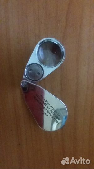 Лупа ручная ювелирная 40-кратная