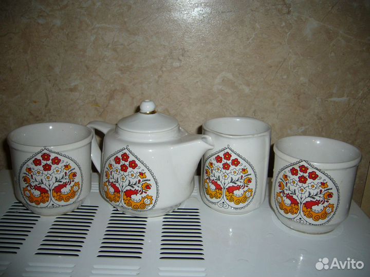 Чайники в основном из СССР