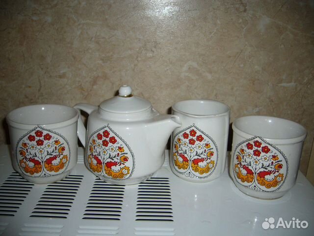 Чайники в основном из СССР