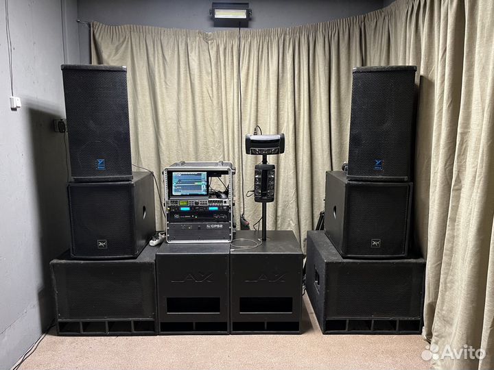 Аренда концертного оборудования, свет, звук