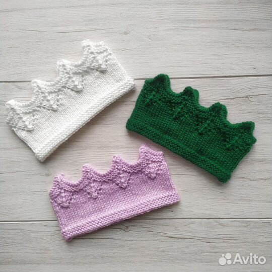 Детская демисезонная повязка на голову 50-52 см