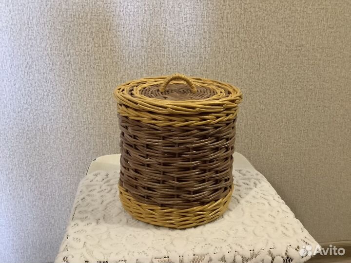 Плетеные изделия из бумажной лозы