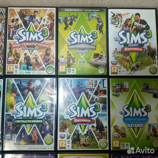 Игровые диски для пк и Nintendo Wii