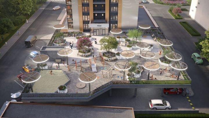 2-к. квартира, 72,7 м², 6/21 эт.