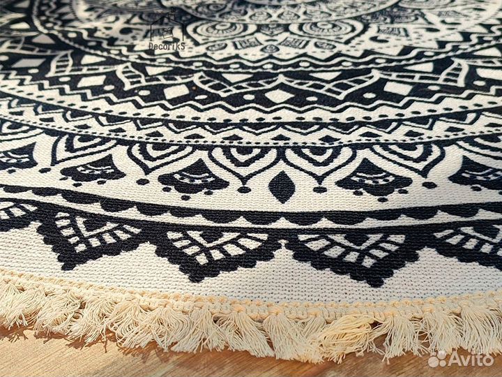 Ковер с подложкой / ковер круглый / коврик