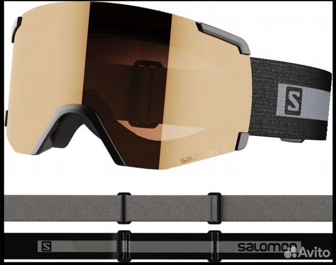 Маска горнолыжная Salomon Orange (S2)