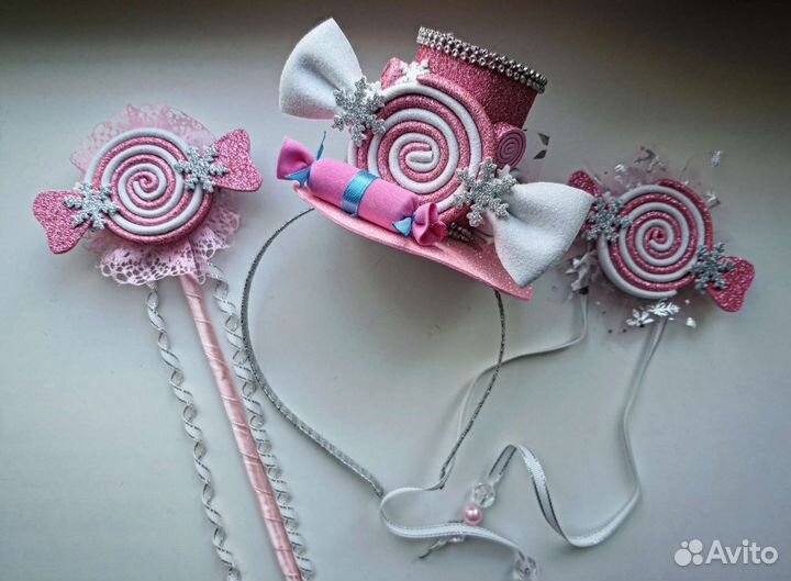 Короны, ободки на Новый год