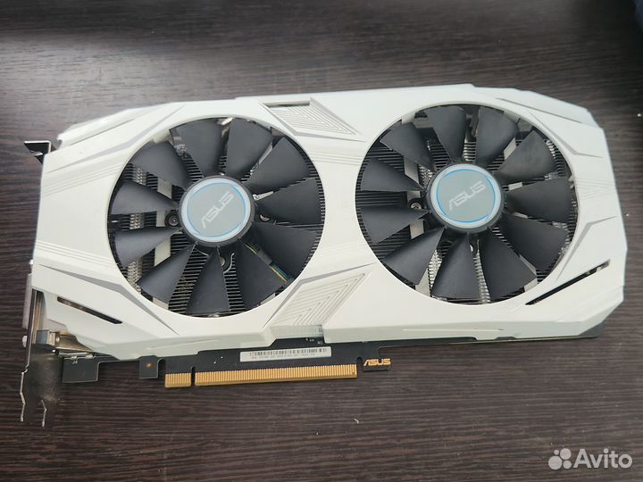 Видеокарта asus GeForce GTX 1060 dual O3G