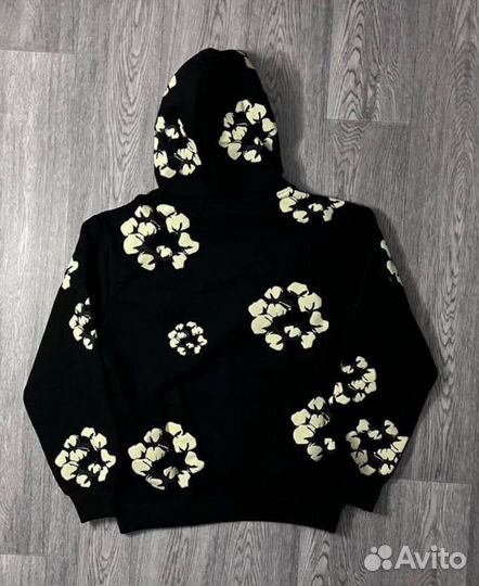 Худи denim tears оверсайз