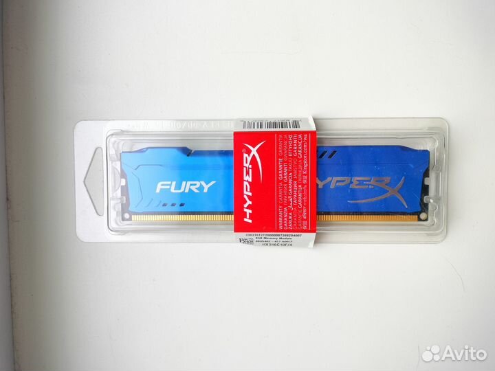 Память Kingston HyperX 2x4Gb ddr3 Новая