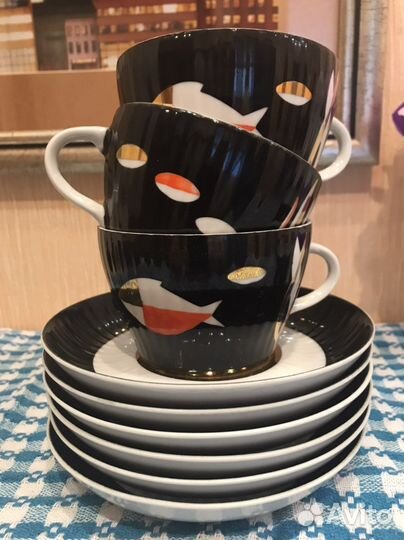 Чайная пара Дулево