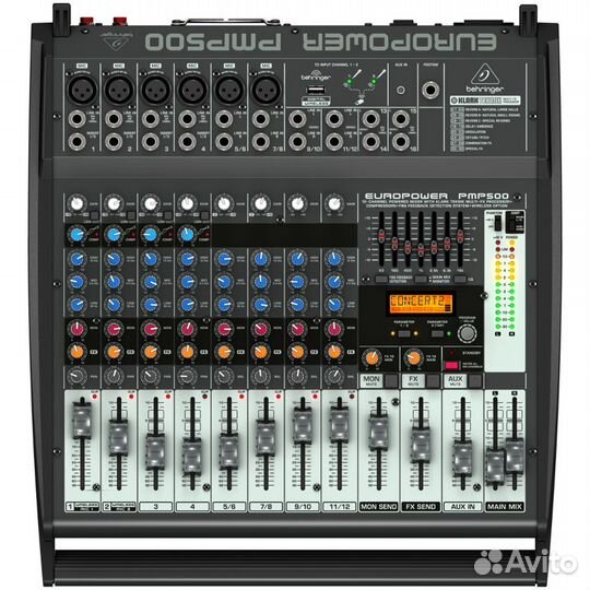 Новый PMP500 Behringer F5616 микшер-усилитель