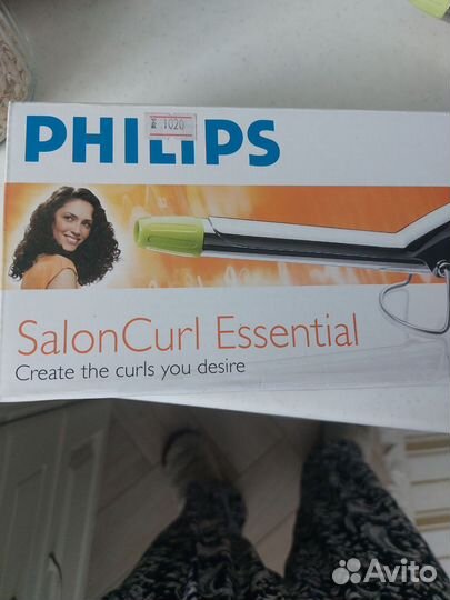 Щипцы для завивки волос philips