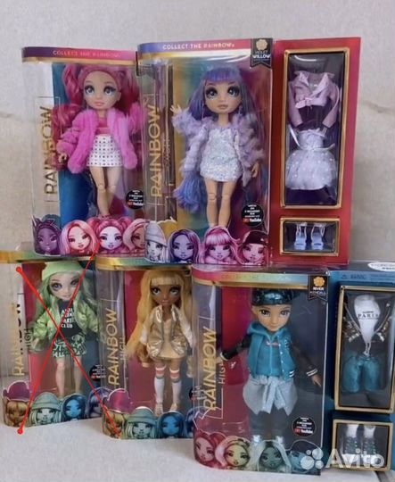 Rainbow high куклы