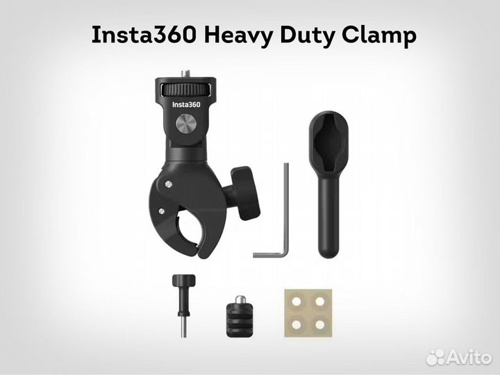 Insta360 Heavy Duty Clamp Зажим Оригинал