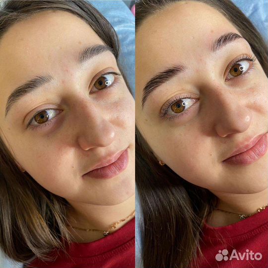 Ламинирование ресниц и бровей