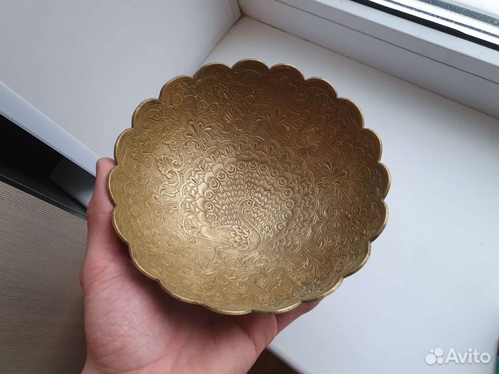 Ваза павлин СССР