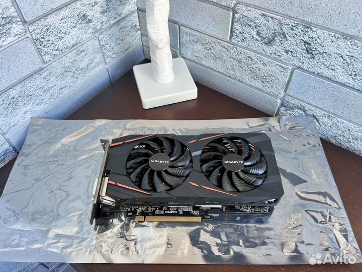 Видеокарта Rx 580 8GB Gigabyte/Msi/Asus