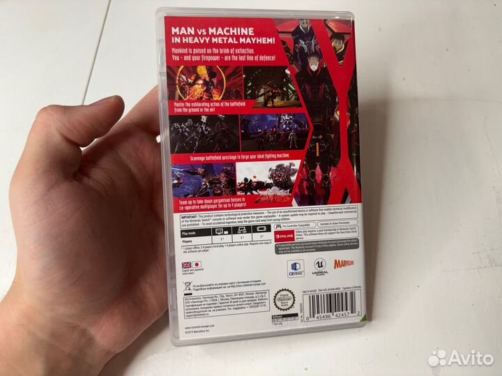 Daemon x machina nintendo switch