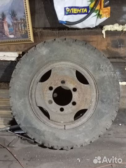 Колесо для трактора, газ, паз