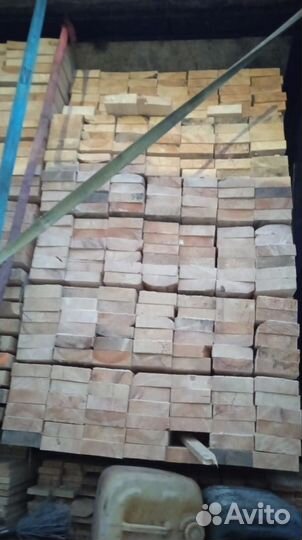 Брус обрезной строганый