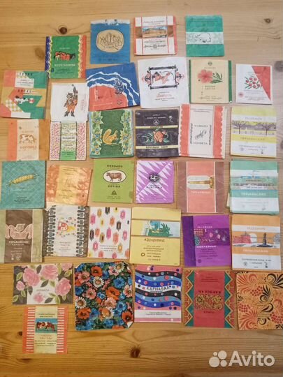 Фантики, обертки от советских конфет