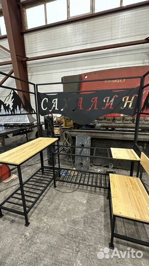 Мангал с крышей