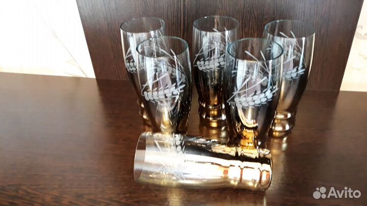 Рюмки, бокалы Чехия