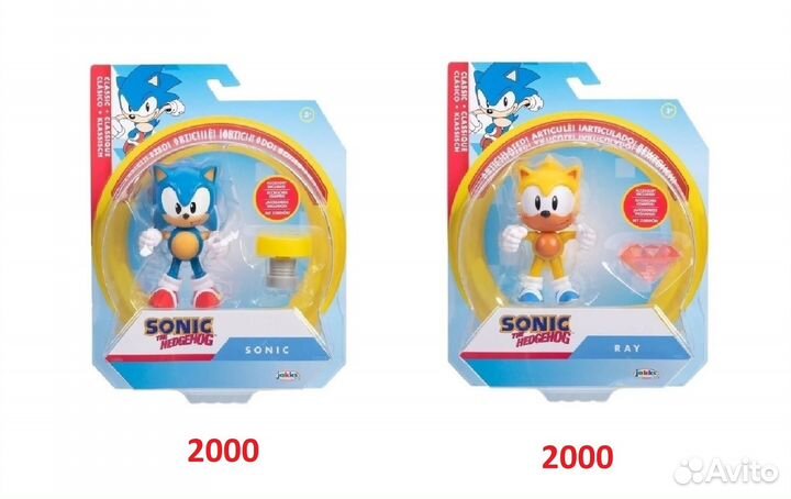 Фигурки Соник (Jakks Pacific)