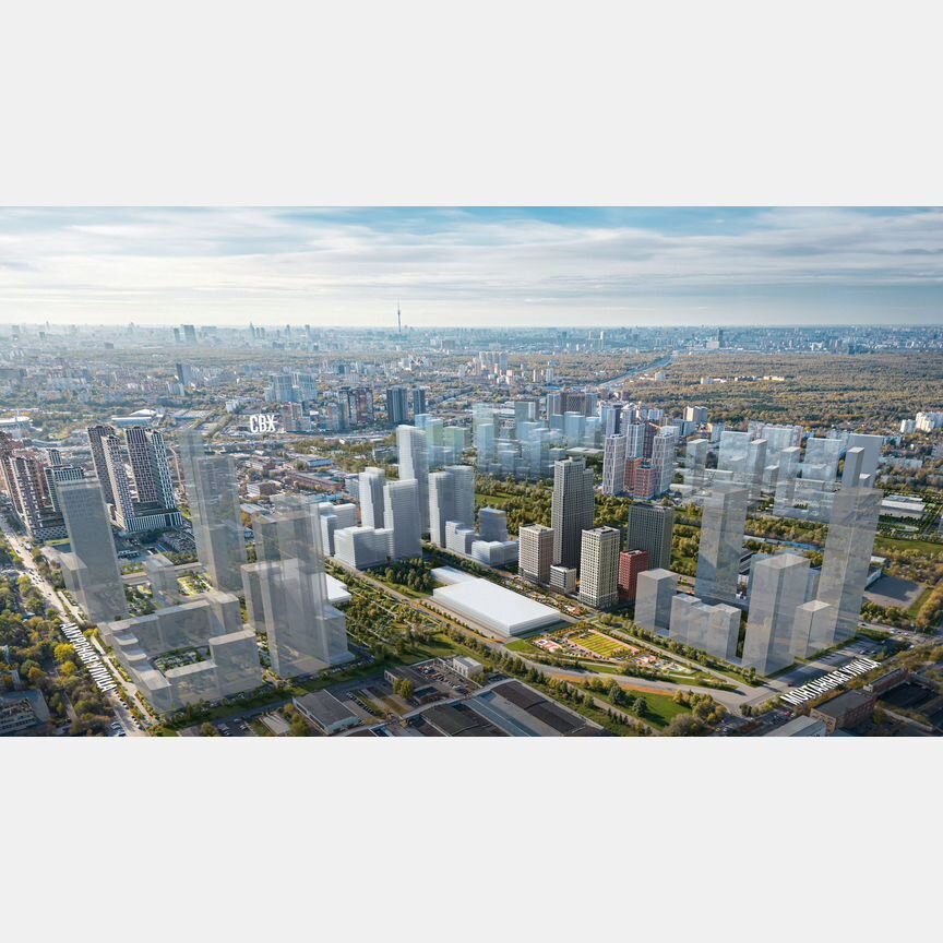 1-к. квартира, 42,9 м², 5/26 эт.