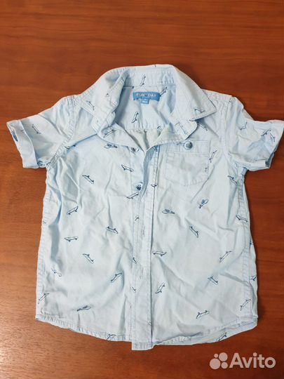 Рубашки детские 4 шт размер 92-98