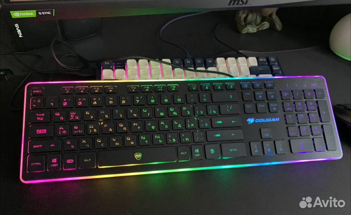 Клавиатура проводная cougar vantar