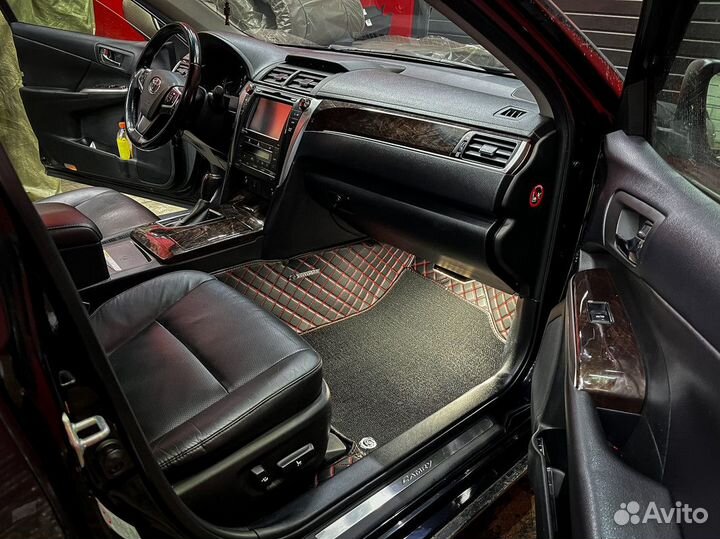 3Д коврики из экокожи не Китай 3D