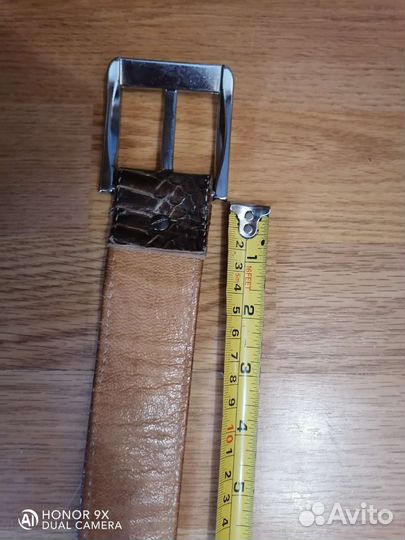 Ремень ручной работы кожа питона