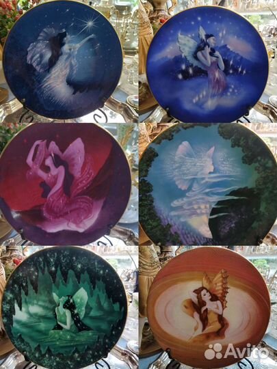 Тарелки Royal Worcester Феи костяной фарфор Англия