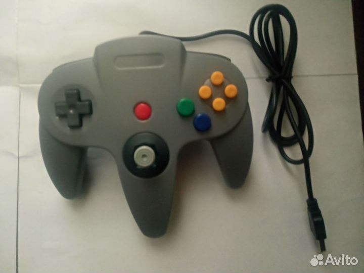 Usb геймпад N64 копия джойстика Nintendo 64 для пк
