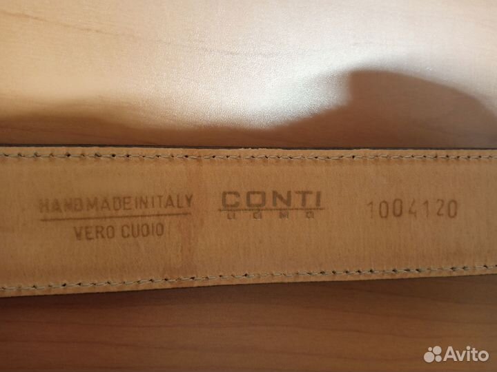 Ремень мужской сonti uomo новый оригинал
