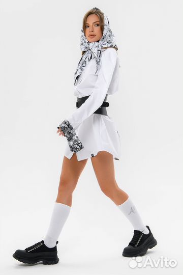 Двухсторонняя косынка с паттерном Artpiter