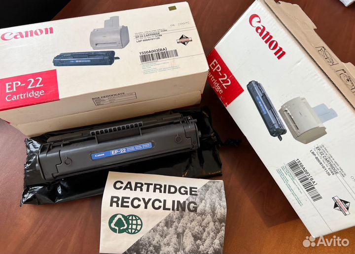 Картридж ер-22 для Canon LBP