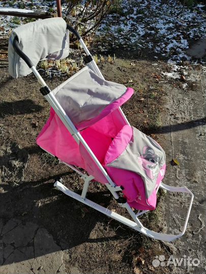 Санки-коляска