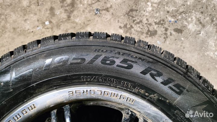 Зимняя резина с дисками r16