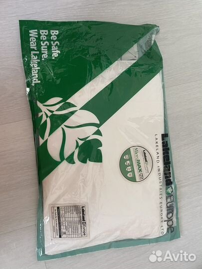 Костюм защитный белый xxl