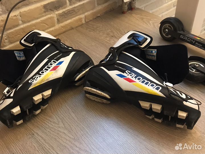 Лыжи роллеры и ботинки