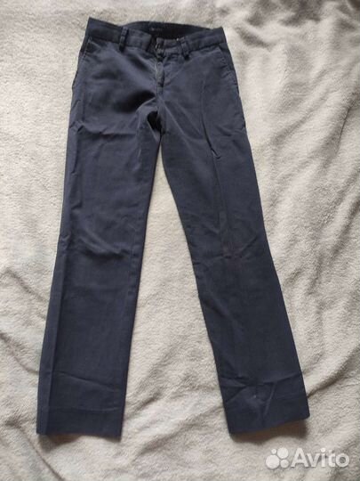 Рубашка Reserved с галстуком 128 и брюки школьн