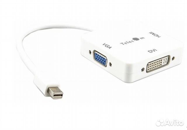 Кабель-переходник mini DP) VGA/ hdmi/DVI та556
