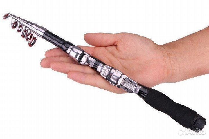 Ультратонкая ультрамаленькая удочка подарок рыбак