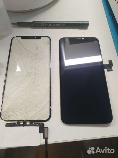 Замена стекла дисплея с сохранением родной матрицы