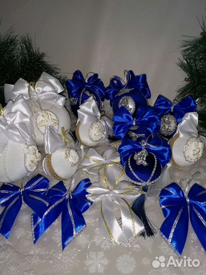 Ёлочные шары игрушки